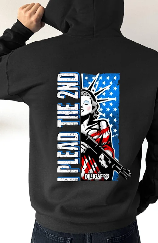 Lady Liberty Plead The 2nd Pullover Hoodie Bohemian Men's Free