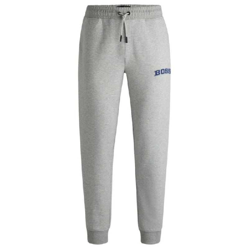 BOSS x NFL signature-tape tracksuit bottoms with special branding Athletic Men's Compression