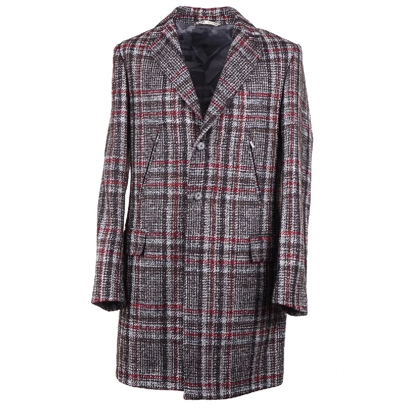 Maurizio Baldassari Wool-Alpaca City Coat Youthful Men's Pop