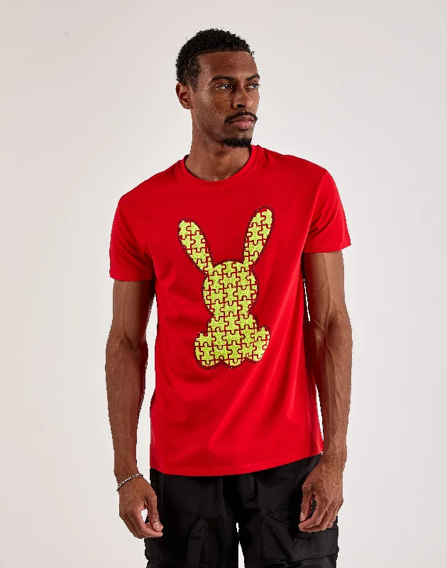 Xray Stone Puzzle Bunny Tee Sporty Men's Athleisure 