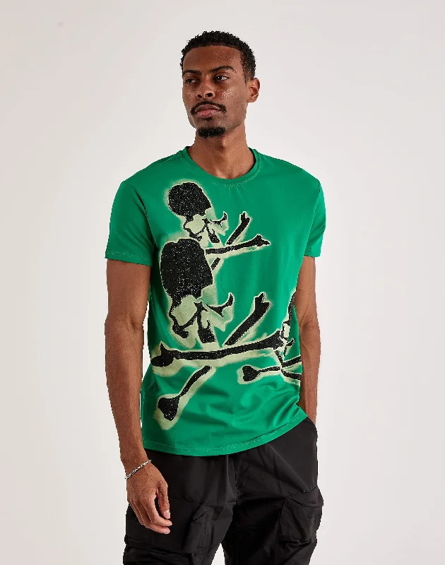 Xray Stone Glowing Skull Tee Bold Men's Statement