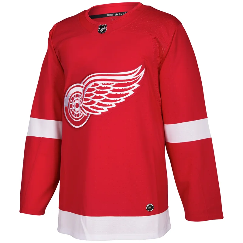 adidas Adizero Authentic Detroit Red Wings Home Jersey Hip Men's Retro