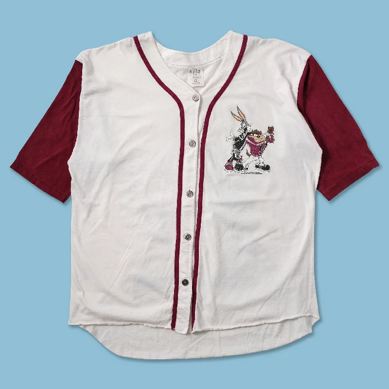 1994 Looney Tunes Baseball Jersey XLarge Athletic Men's Compression