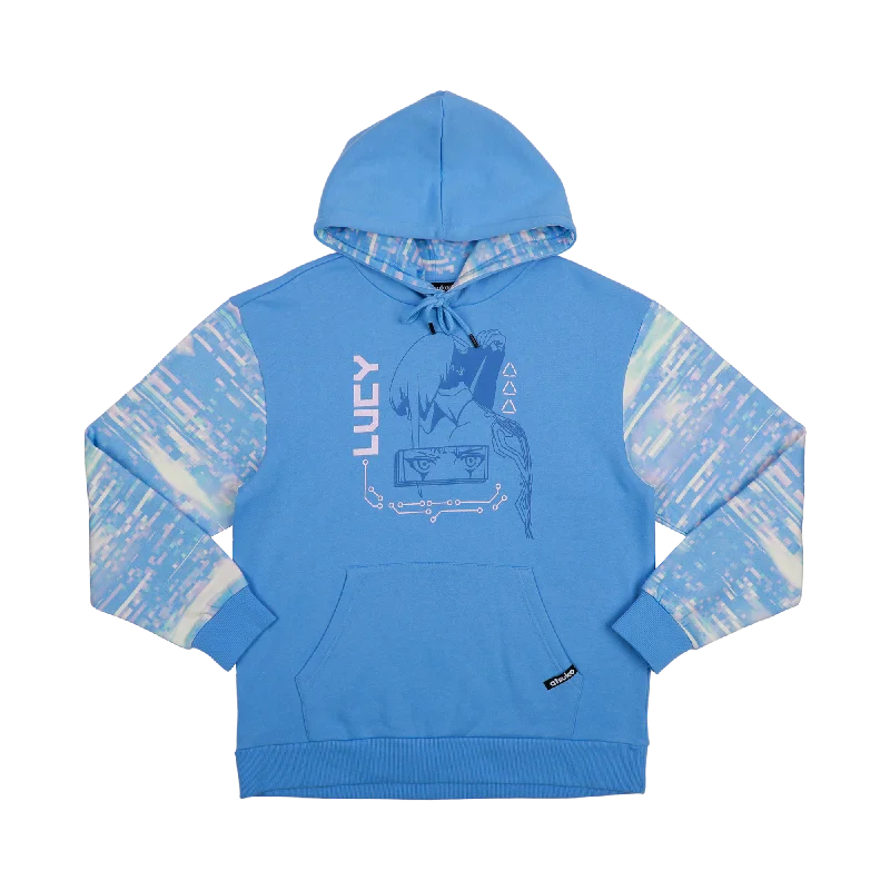 Lucy Blue Hoodie Organic