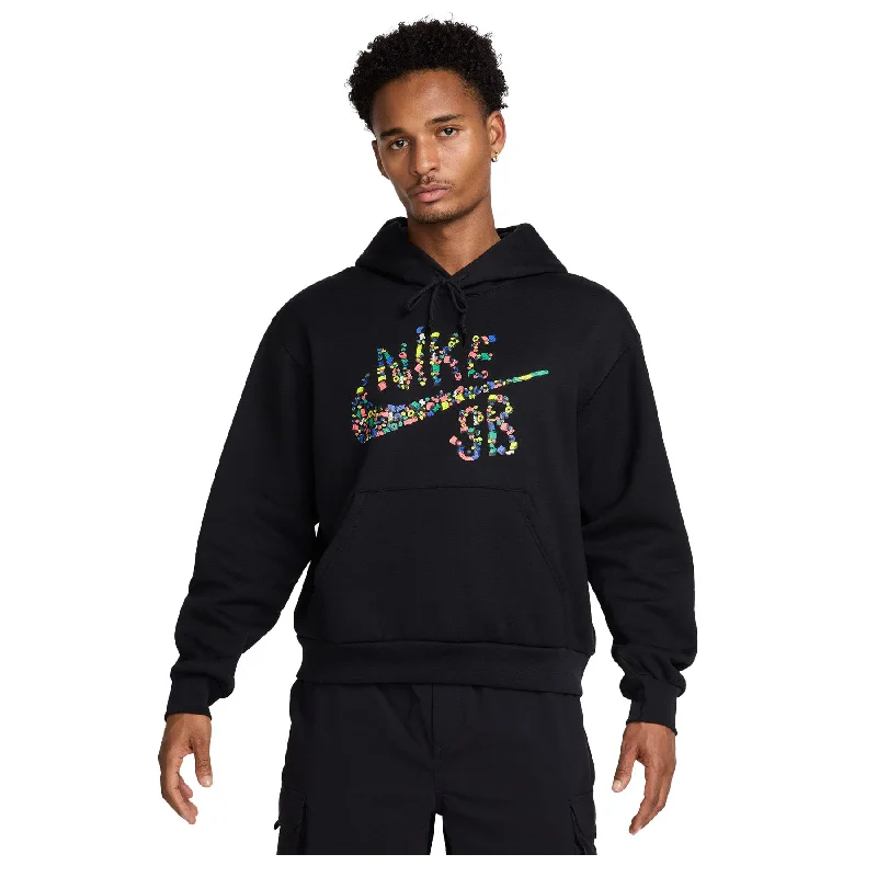 Nike SB Sugar High Hooded Sweatshirt Black Modern Men's Geometric