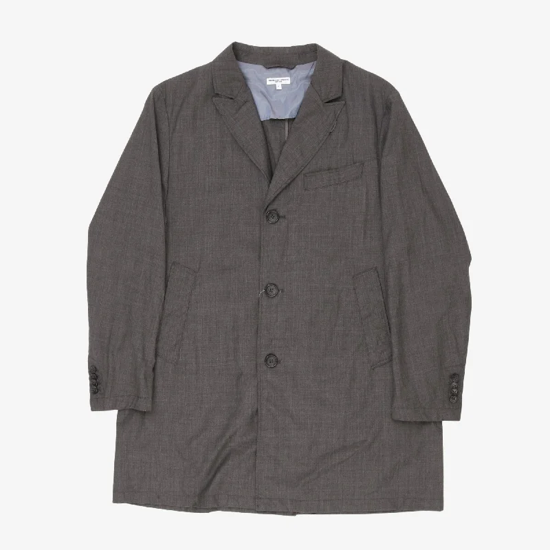 Tropical Wool Duster Coat Traditional Men's Wool