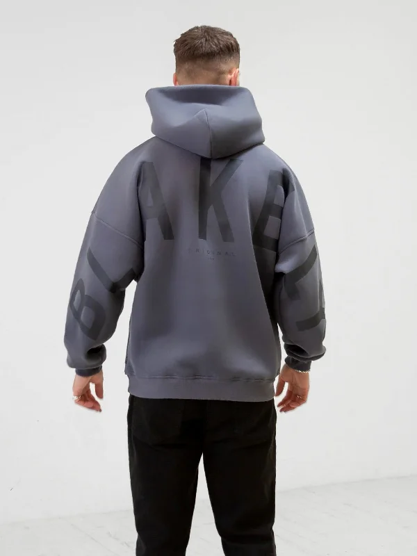 Tonal Idris Oversized Hoodie - Blue Earthy Men's Sustainable 