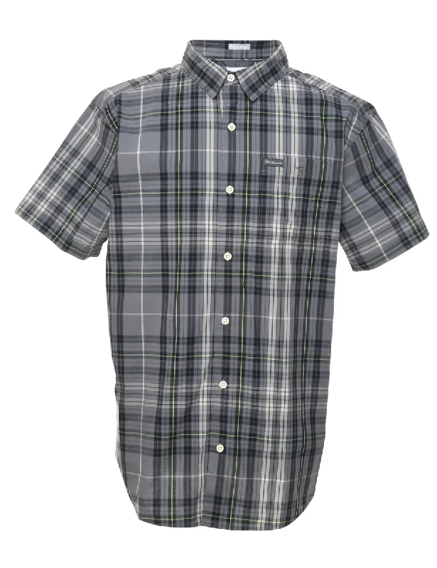 Columbia Checked Shirt - L Confident Men's High