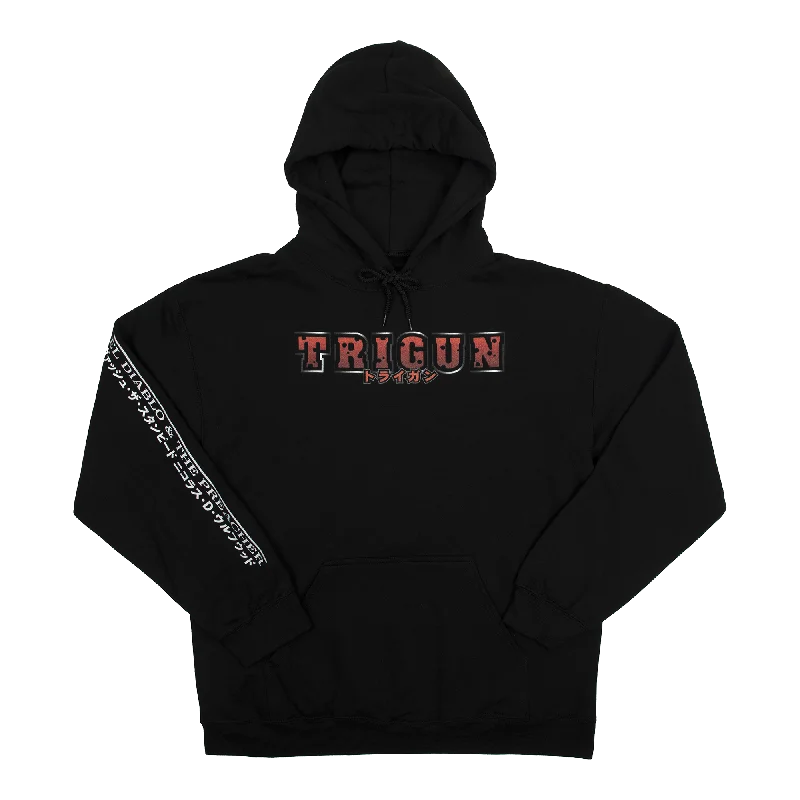 Vash And Wolfwood Black Hoodie Bold Men's Animal