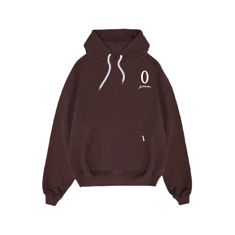 Olympia Pullover Hoodie Brown with and Cream Stylish Men's Neon