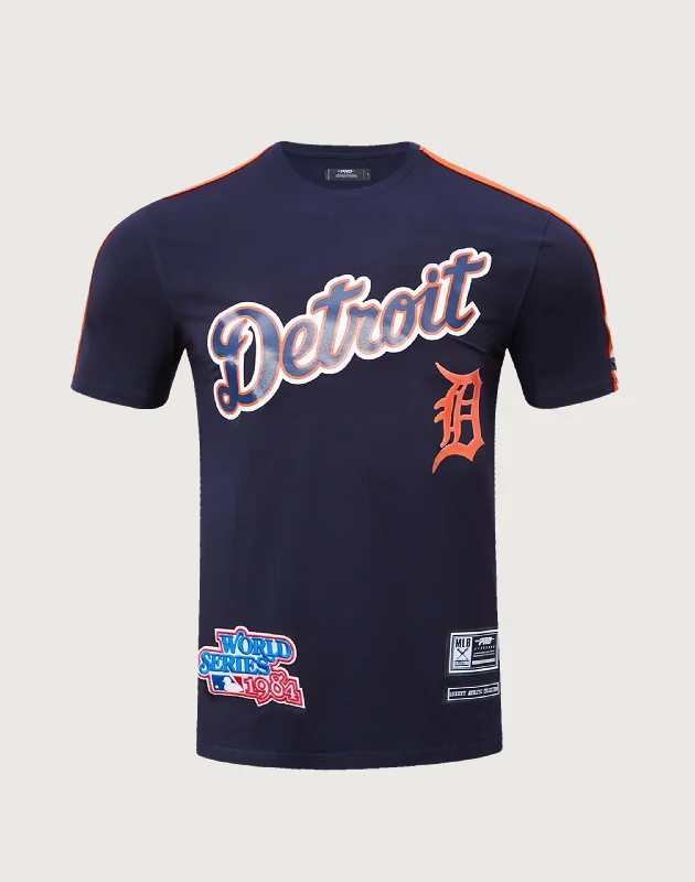 Pro Standard Detroit Tigers Logo Pro Team Taping Top Elegant Men's Formal 