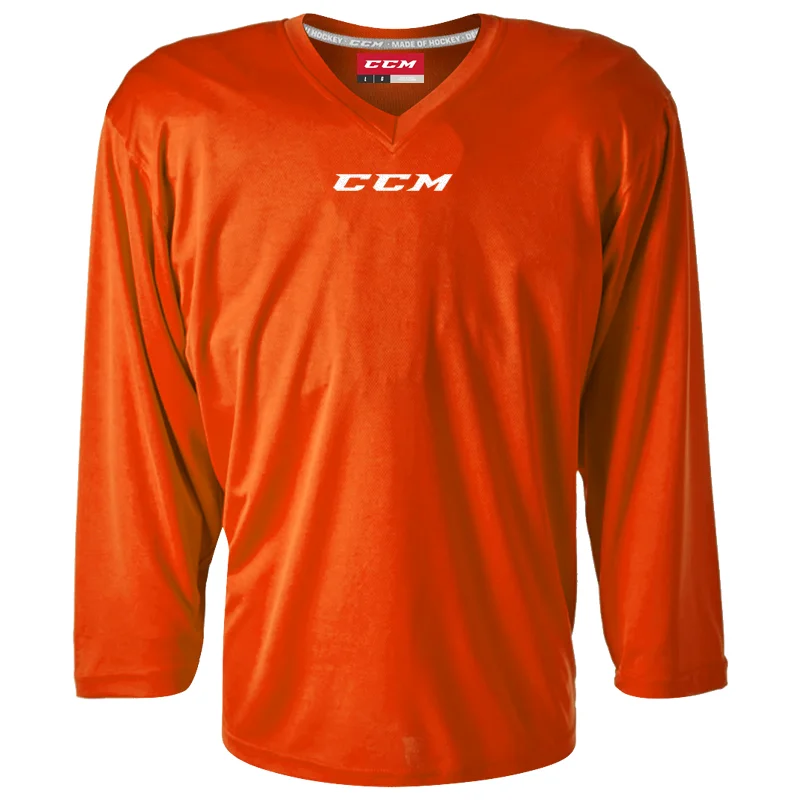 CCM 5000 Orange Practice Jersey Minimalist Men's Casual 