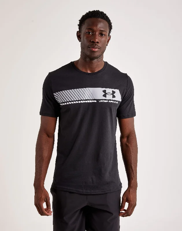 Under Armour LC Stripe Tee Confident Men's High