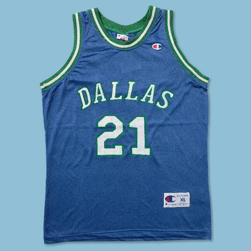 Vintage Champion Dallas Mavericks Kidd Jersey Large Sophisticated Men's 