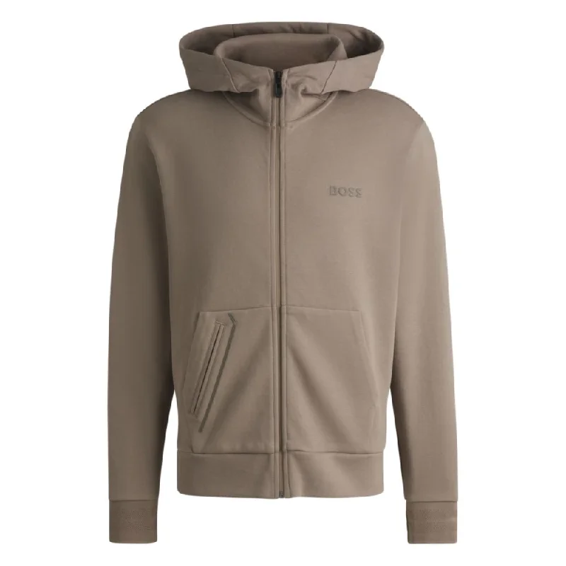 Zip-up hoodie with logo detail Hip Men's Retro