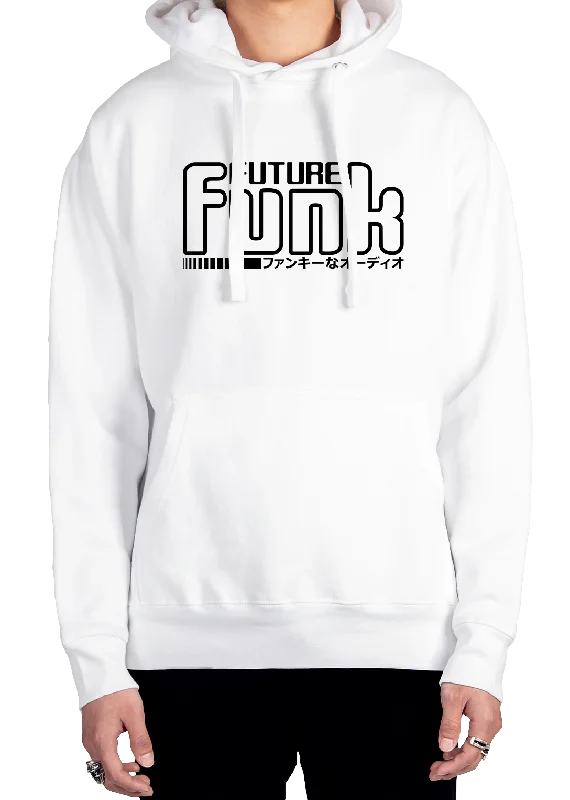 Future Funk Hoodie Casual Men's Loose