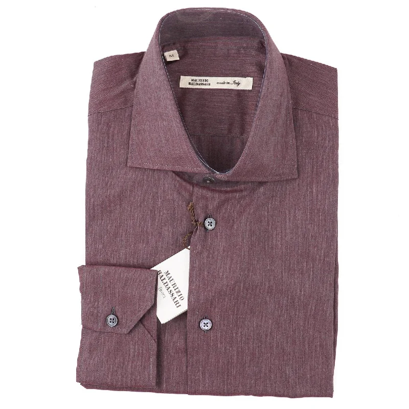 Maurizio Baldassari Lightweight Cotton Shirt Business