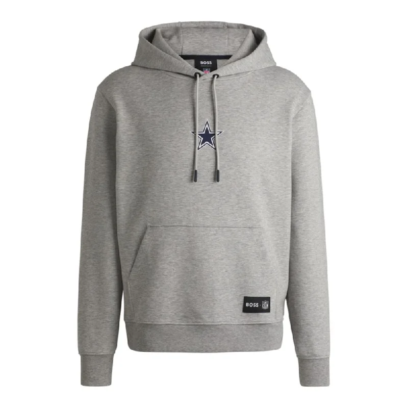 BOSS x NFL interlock hoodie with special branding Casual Men's Short