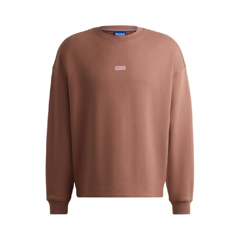 Cotton-terry sweatshirt with logo print Modern Men's Tech