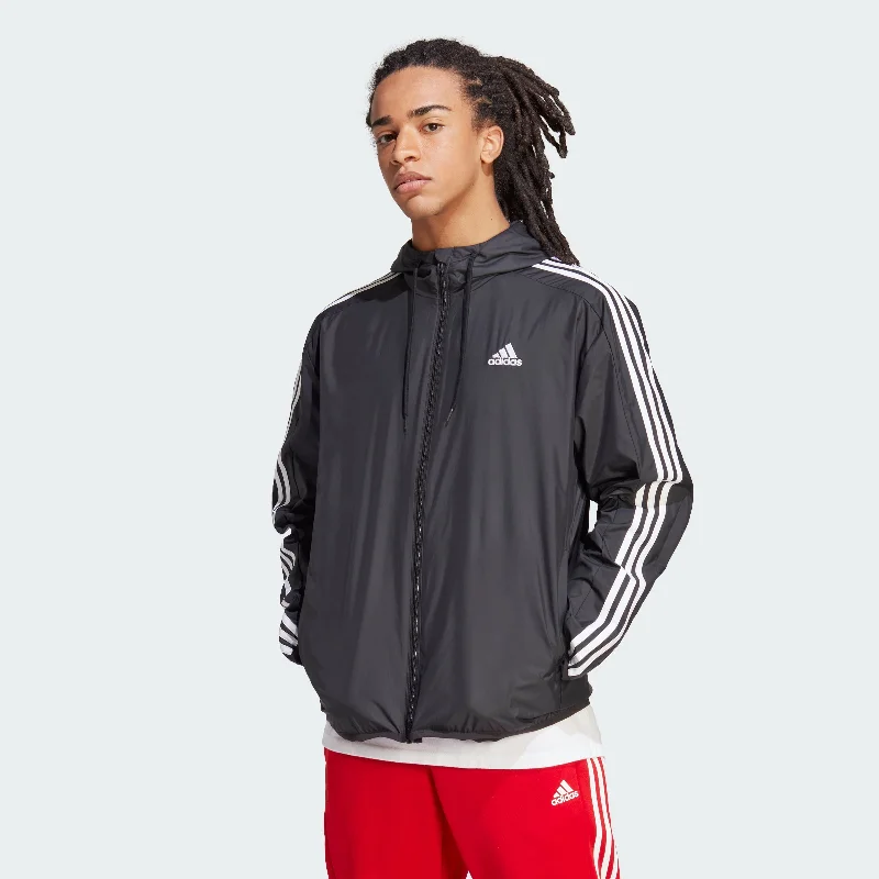 Men's adidas Essentials Woven 3-Stripes Windbreaker Cozy Men's Sherpa