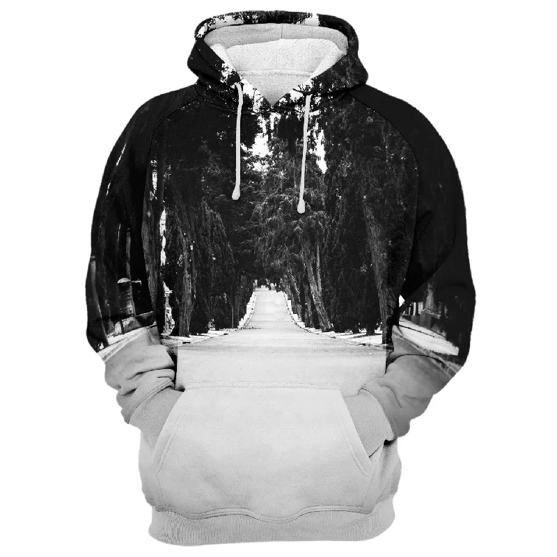 Road Ends Hoodie Modern Men's 