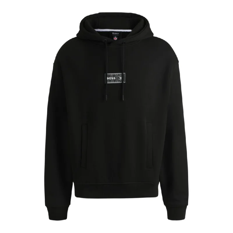 BOSS x NFL cotton-terry hoodie with special branding Sophisticated Men's French