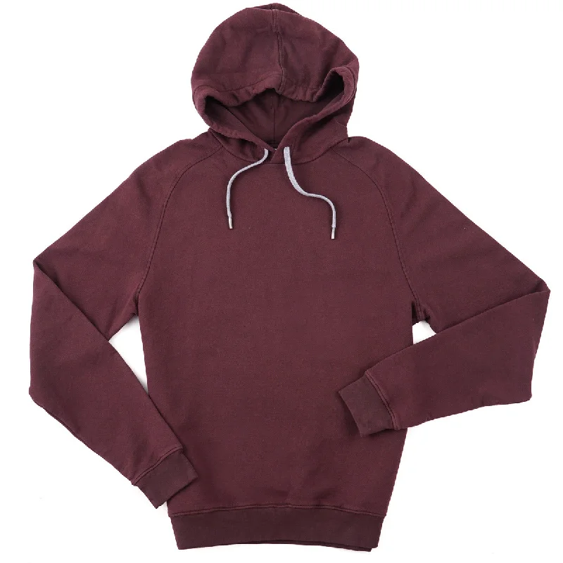 Boglioli Hooded Pullover Cotton Sweatshirt Sporty Men's Tennis