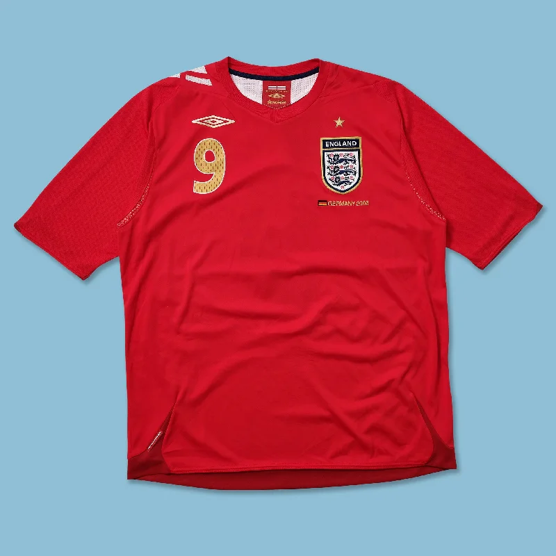 2006 Umbro England Rooney Jersey XLarge Monochromatic All