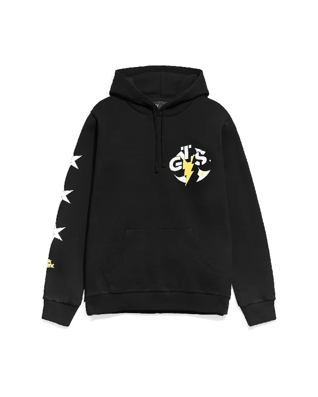 CM Punk GTS Black Hoodie Sophisticated Men's 