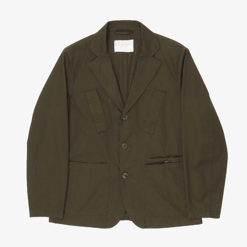 Utility Blazer Minimalist Men's Casual 