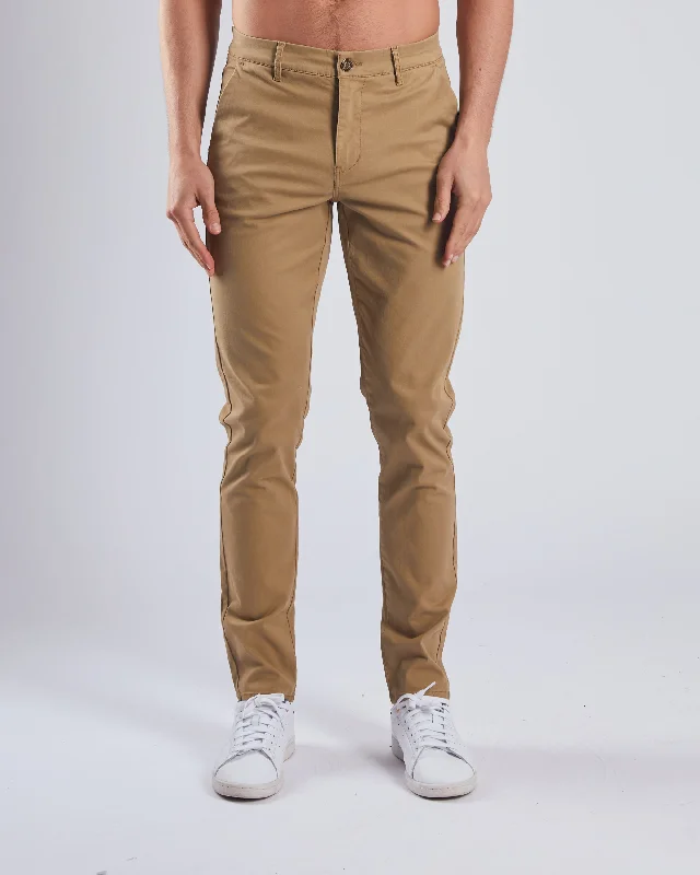 Palmer Slim Chino Cuban Brown Modern Men's 