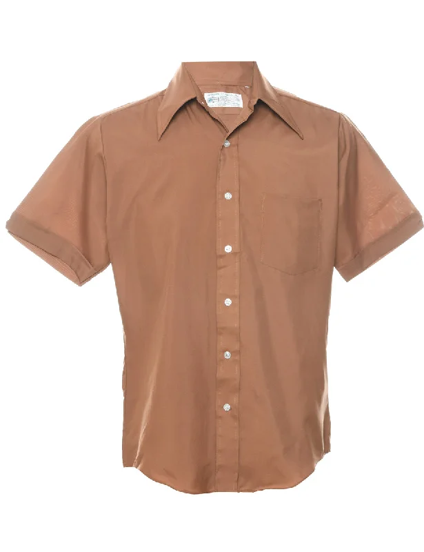 1970s Shirt - M Masculine Men's 