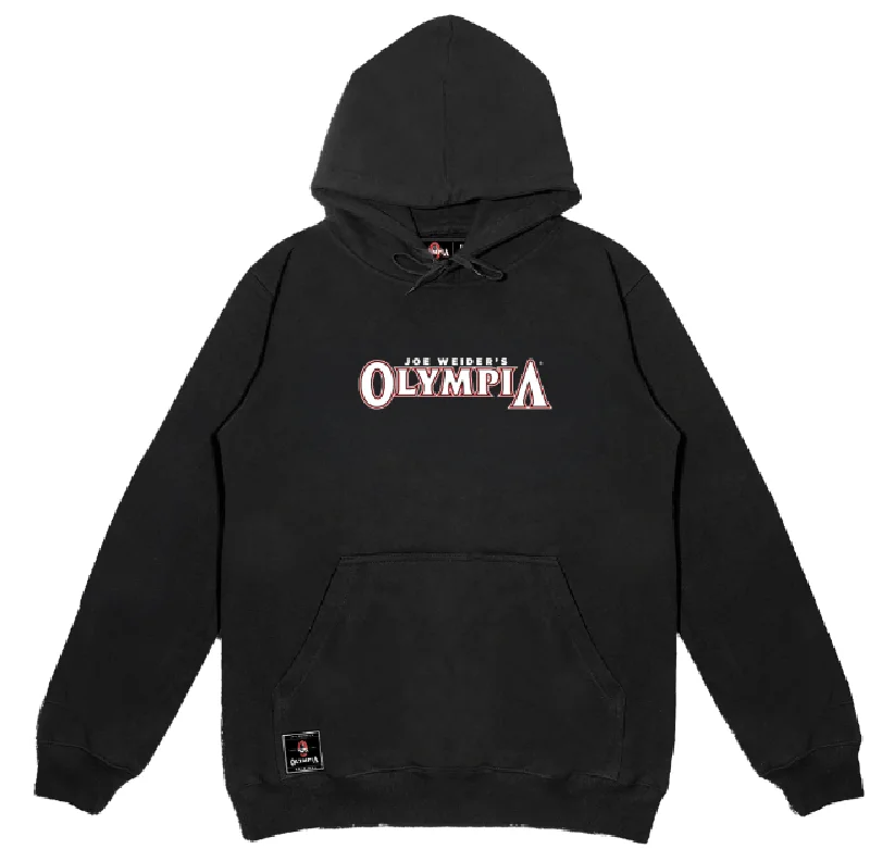 Olympia Classic Logo Pullover Hoodie Sleek Men's Contemporary 