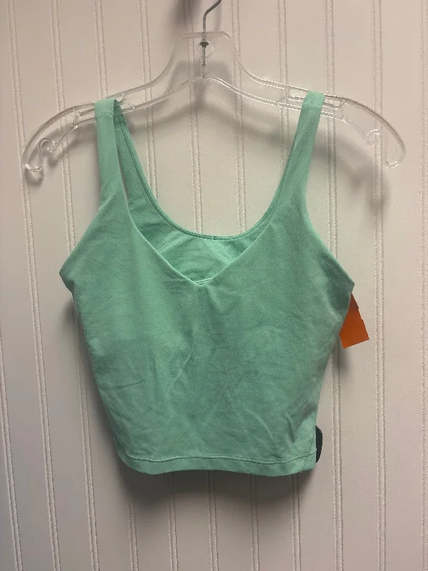 Athletic Tank Top By Lululemon In Aqua, Size: S Elegant Men's Cashmere