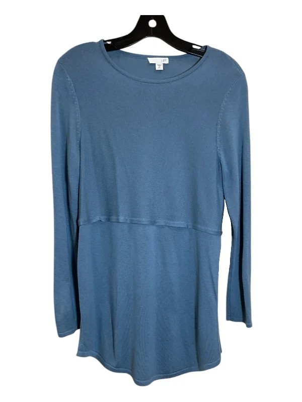 Tunic Long Sleeve By J. Jill In Blue, Size: Xsp Dynamic Men's Moto