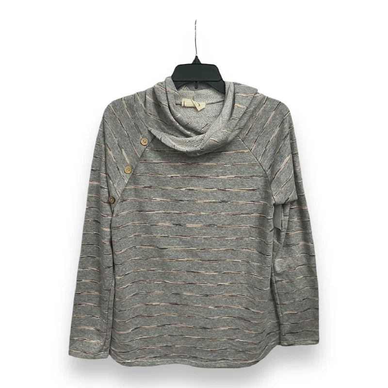 Top Long Sleeve By Betsy’s Boutique In Grey, Size: S Dynamic Men's High