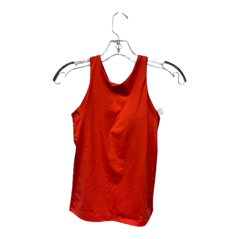 Orange Athletic Tank Top By Athleta, Size: Xs Organic