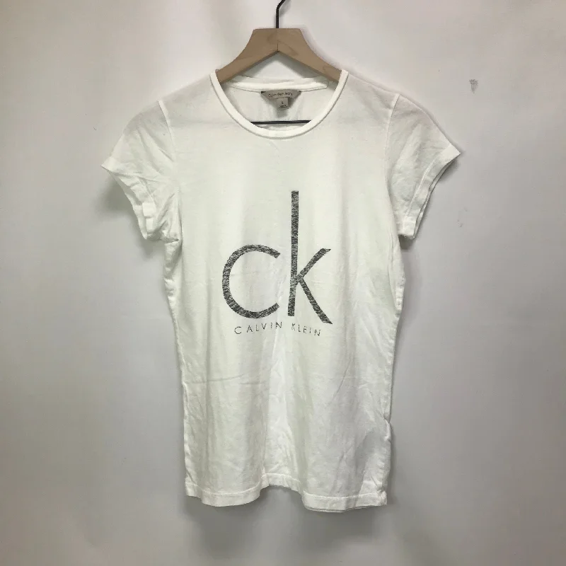 Top Short Sleeve By Calvin Klein  Size: S British Gentleman Style