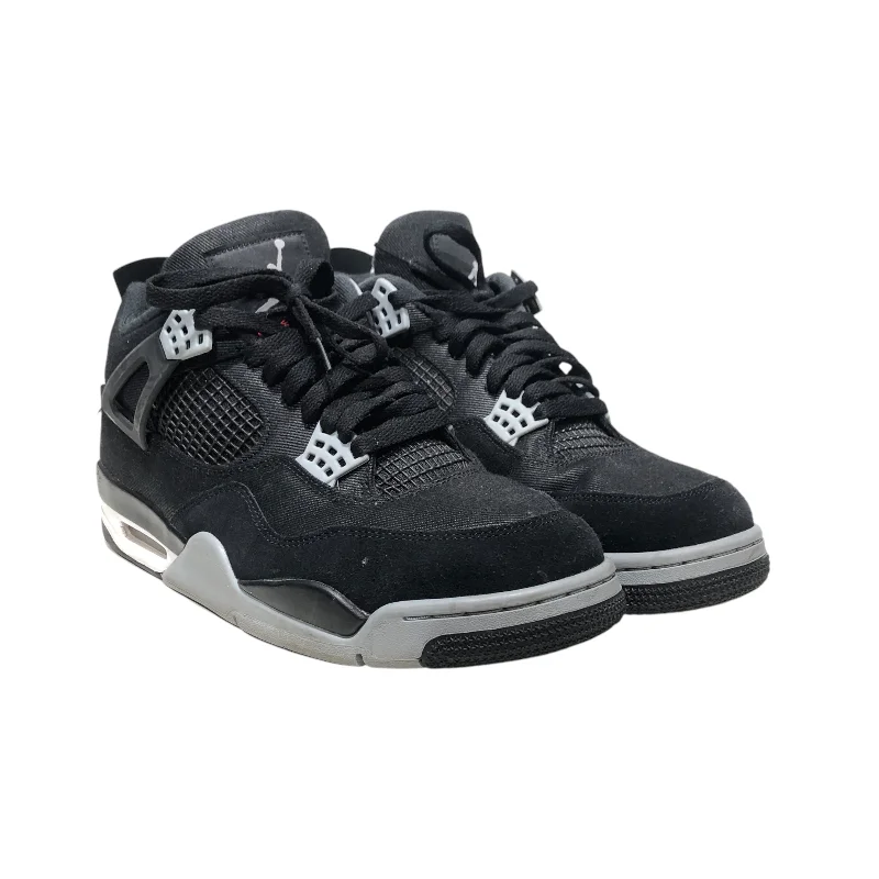 NIKE/Hi-Sneakers/US 11/BLK/JORDAN 4 RETRO SE BLACK CANVAS Cool Men's Skate