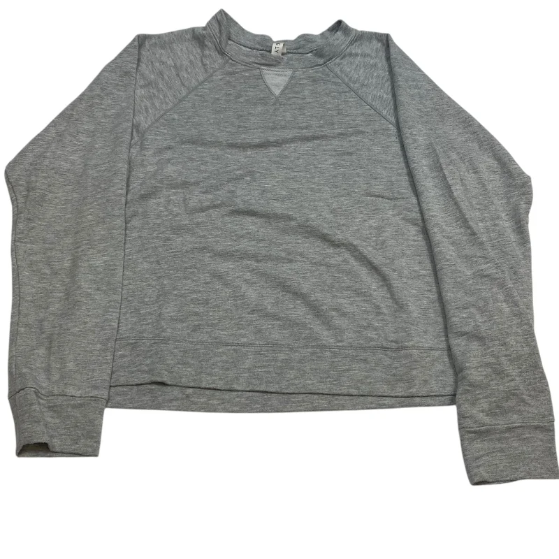 Top Long Sleeve By Lively In Grey, Size: Xs Casual Men's Short