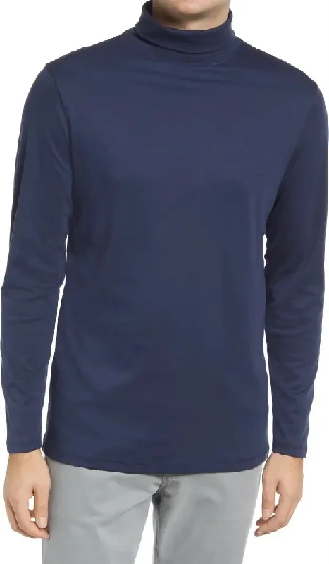 GEORGIA TURTLENECK - NAVY Dynamic Men's Glow