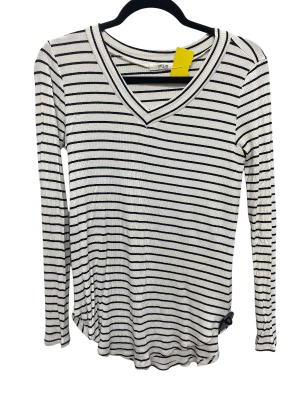 Top Long Sleeve Basic By Cherish In Striped Pattern, Size: S Confident Men's Power