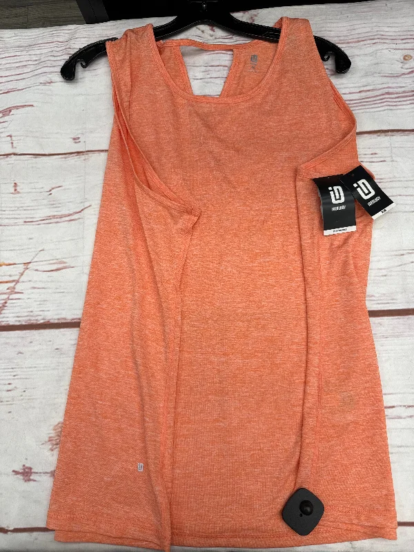 Athletic Tank Top By Ideology In Orange, Size: 3x Sporty Men's Athleisure 