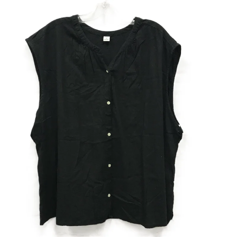 Black Top Sleeveless By Old Navy, Size: Xxl Sophisticated Men's French