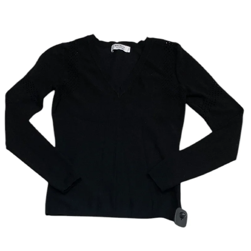 Top Long Sleeve By Bailey 44 In Black, Size: S Trendy Men's Scandinavian