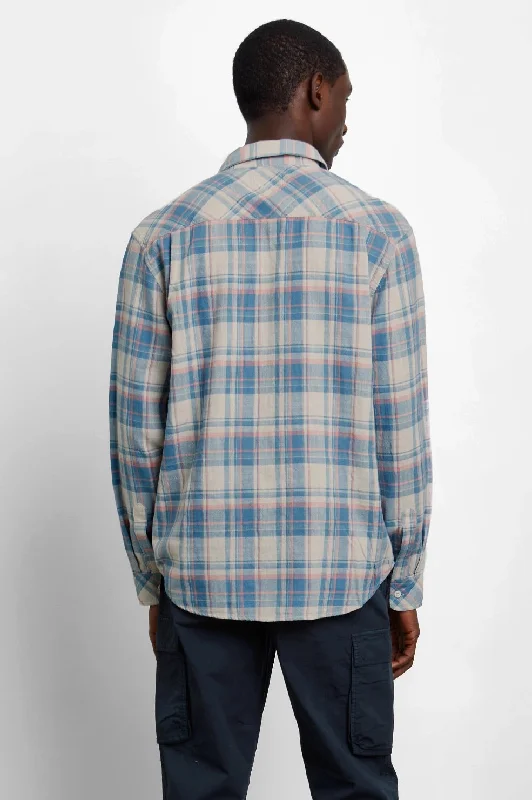 BRUSHED WYATT FLANNEL - DESERT AGAVE Tough Men's Military