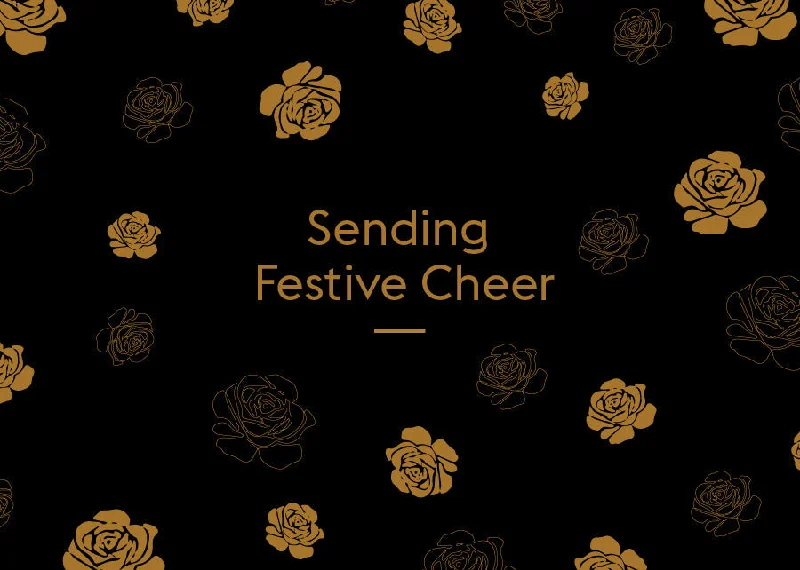 Sending Festive Cheer Confident Men's High