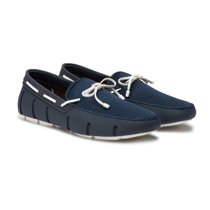 BRAIDED LACE LOAFER - NAVY Bohemian Men's Free