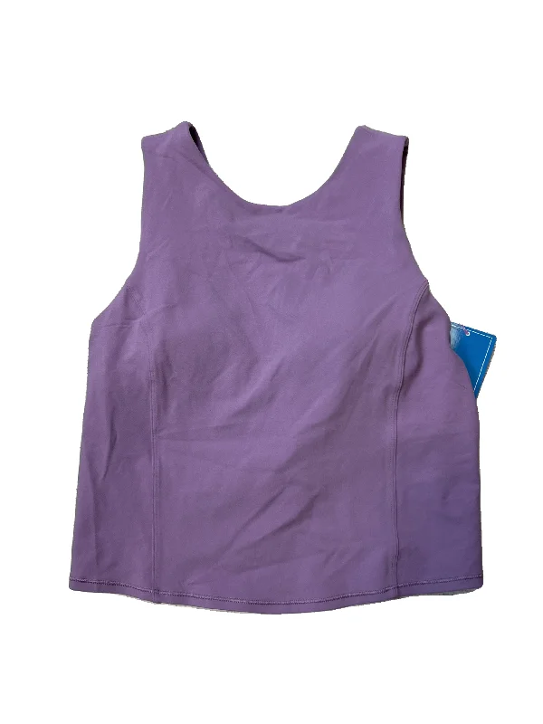 Athletic Tank Top By Lululemon In Purple, Size: 6 Trendy Men's Bucket