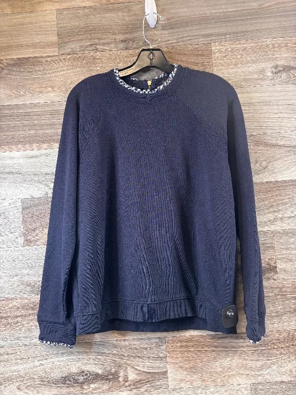 Top Long Sleeve By J. Crew In Navy, Size: Xxl Youthful Men's Pop